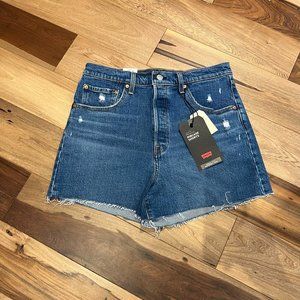Levi's New Ribcage Women's Shorts Size 31 in Jive Outlasted